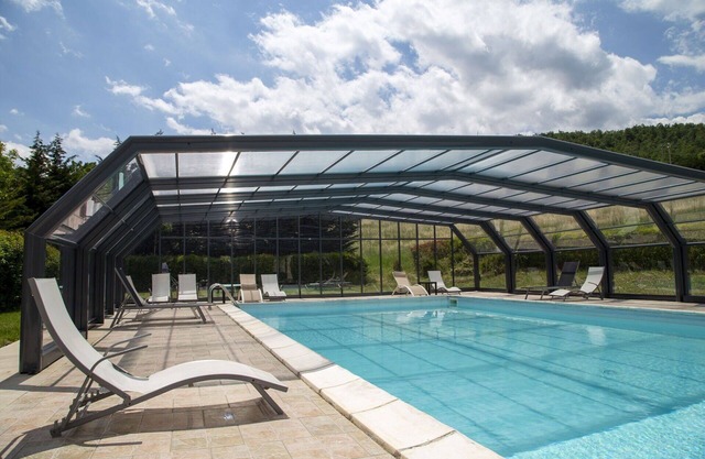 Estupenda casa de vacaciones privada con WIFI, piscina privada, TV, terraza, vista panorámica