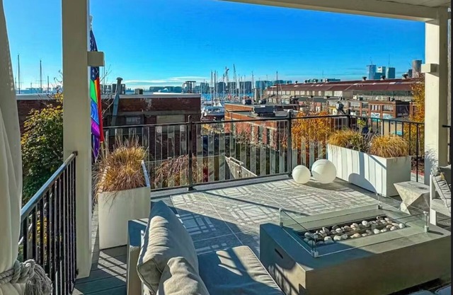 Stunning Waterfront Condo with Boston Skyline Views