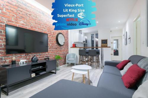 SUD PASSION - Fada Vieux Port - Calme - Linge de qualité - Lit king size - Fibre