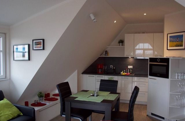 Solárium en el cobertizo: exclusivo apartamento en la playa del Mar del Norte