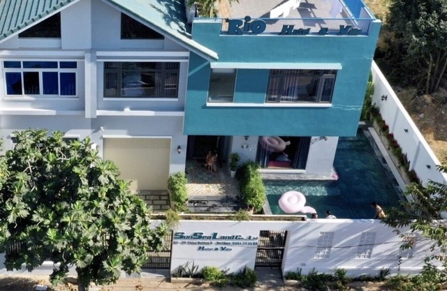 Sunsea Villa - Long Cung, near the sea 300m, BBQ, 5 rooms for 20 travellers