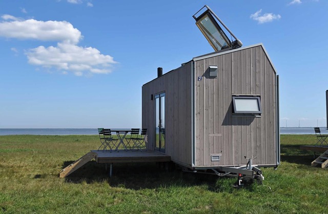 Sustainable Green Tiny House Pioneer 2 in Schillig on the North Sea