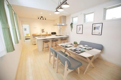 TD235 Japanese style villa with four bedrooms and one living room in the JR Yamanote Line business district