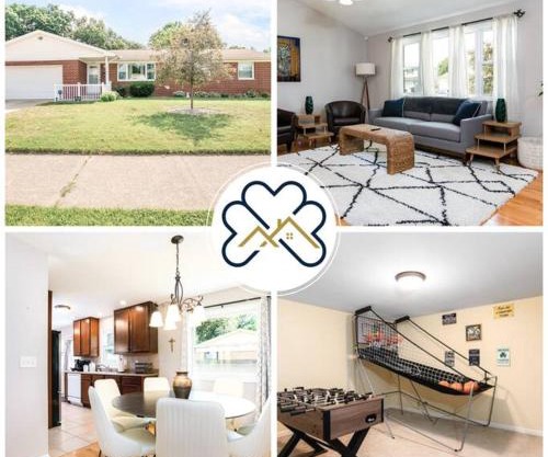 TDJ Getaway 4BR Home with game room