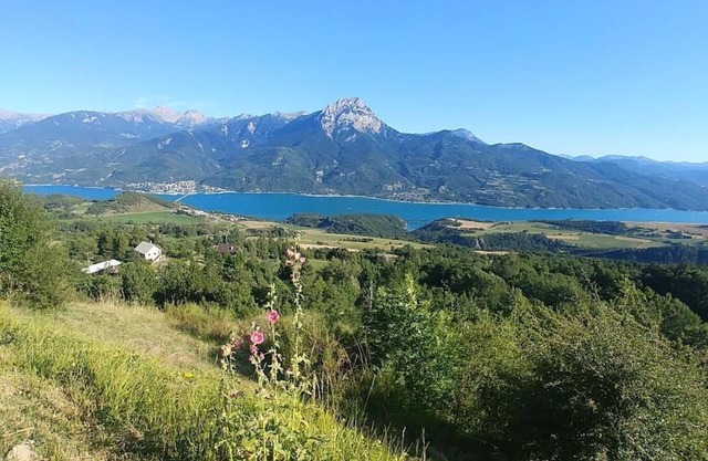 Gaby Chalet, Casa con vistas panorámicas de la Serre Ponçon