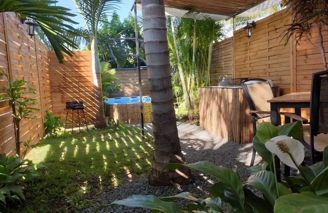 La cabaña tropical ecológica