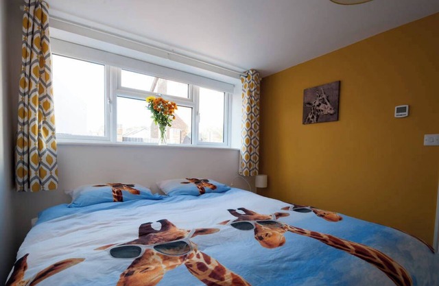 The Giraffe House close to Ipswich's Heritage Harbour