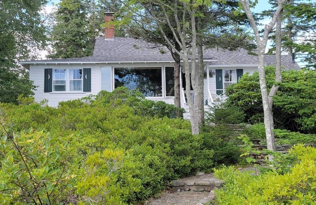 El Reborde | Isla de Southport Maine | Frente al mar | Tidal Coast Line | Romántico