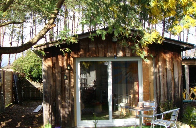 El pequeño chalet debajo de las mimosas