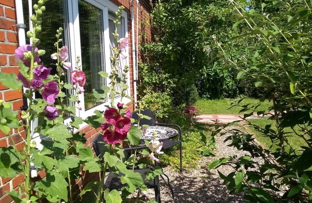 The Lütt Logis, a small anchorage