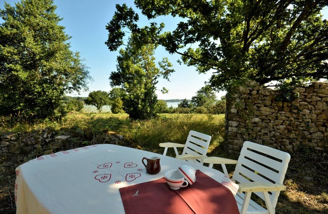 THE MOULIN DU MOUSTOIR VIEW OF THE GULF