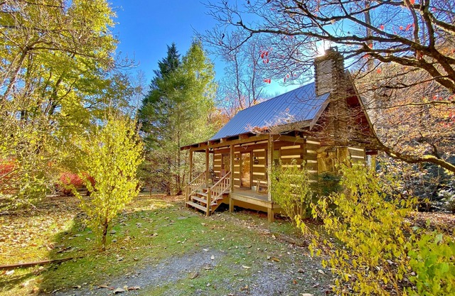 Acogedor Dillard Log Cabin en un arroyo de montaña. Pague 6 noches-7ma noche gratis