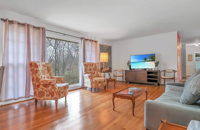 Este rancho de Nashville de 1955 bellamente restaurado: disponible para alquiler mensual