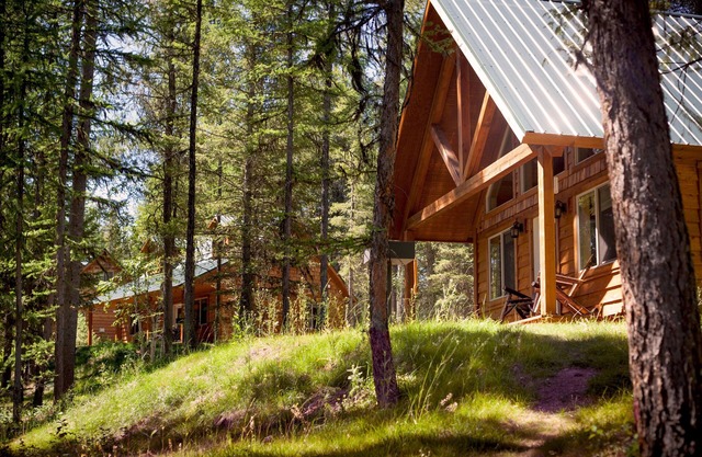 EL RIDGE EN GLACIER, MONTANA | Cinco cabañas de montaña | Cabina # 3