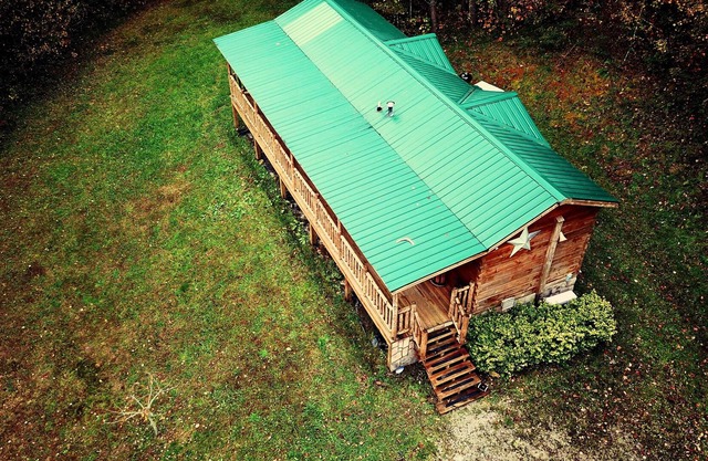 Pine Ridge Ranch - la planta de semillero - Cabina de registro en maderas de ~ TN ~