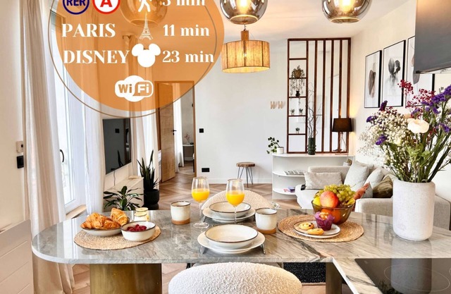 The Van Gogh Appart 3'RER 11'Paris 23'Disney