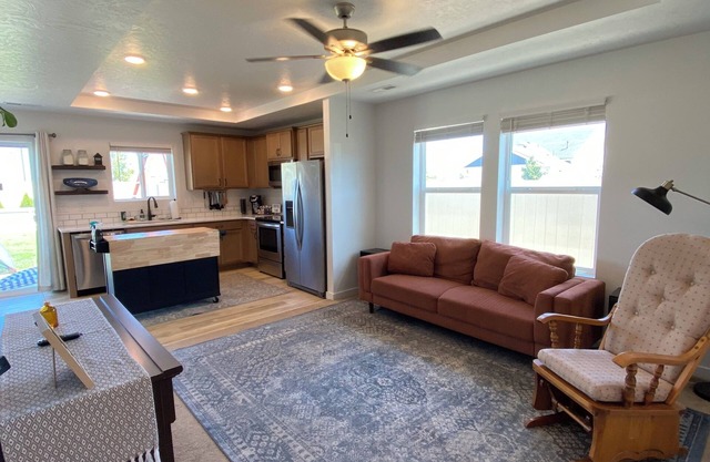 This 3-bedroom home is a hotspot for events, weddings and The Ford Idaho Center!