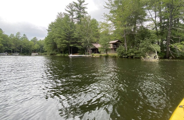 Thompson Lake Home at waters edge