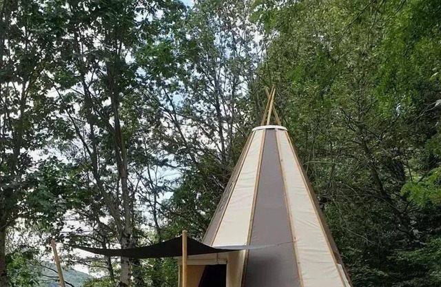 Tipi home 34m2 (3 Schlafzimmer) ohne Toiletten 5 Personen