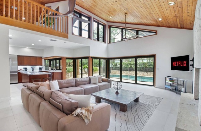 Tropical Rainforest Pool Retreat in Miami