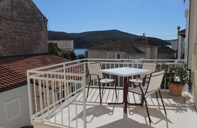 Apartamento para dos personas en la playa Slano, Dubrovnik (A-4744-b)