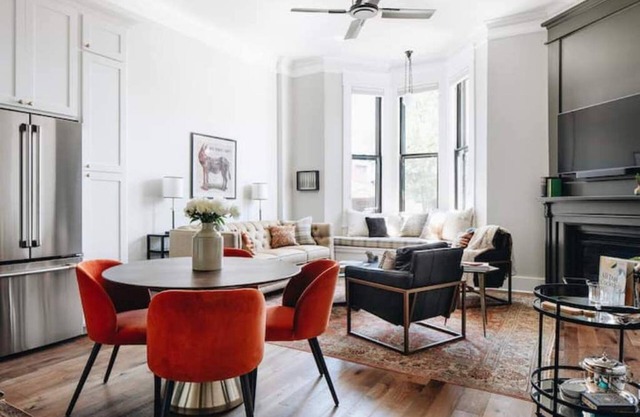 Ulysses Suites, Suite 201, 2 bedroom/2 bath, full kitchen and living room