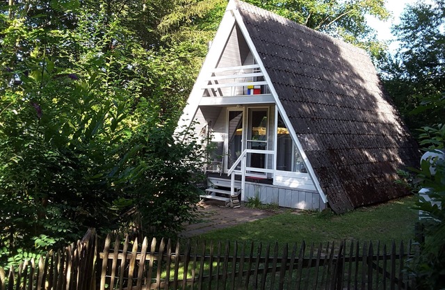 Cottage on the edge of the forest