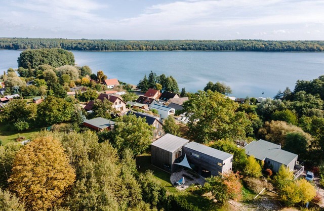 Casa de vacaciones con una maravillosa vista del lago.