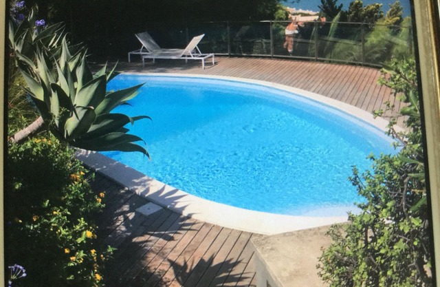 Villa en el mar con vista al etna