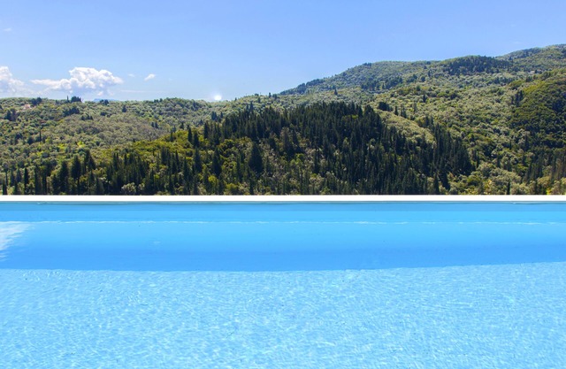 Alba Casa de lujo con piscina privada y vista panorámica cerca de la ciudad de Lefkada