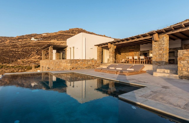 Villa Amore NEW Luxury Property in Ftelia with Amazing Sea views & Heated pool