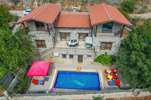 Villa Candy Stone, Private Pool Villa for 8 People