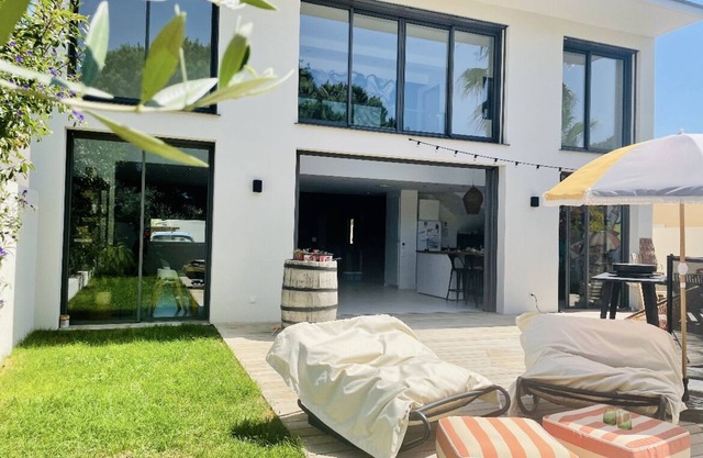 Villa D'architecte Avec Piscine à 10 min de la mer