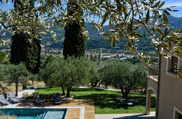 Villa des Tuillères, vista panorámica de Nyons