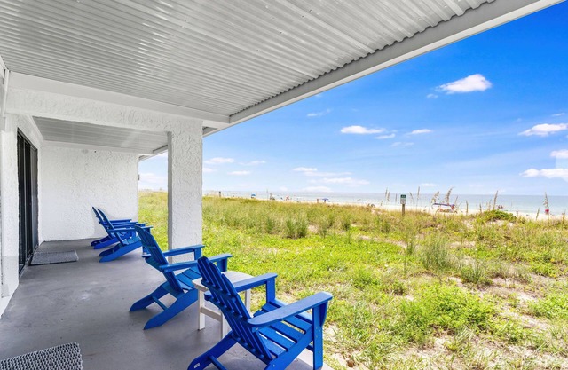 Coastal Villas of St. George G-1, Beach Front, Ground Level, Free Beach Gear!