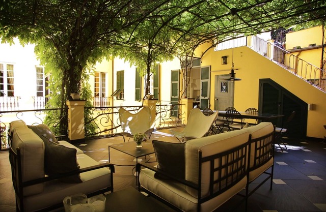 Villa Casa Samali on the boardwalk from Santa Margherita to Portofino