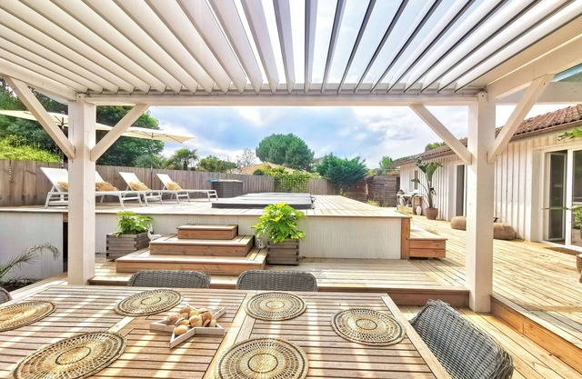 Villa Lege Cap Ferret Avec Piscine et Spa, à 5 Minutes de la Plage !