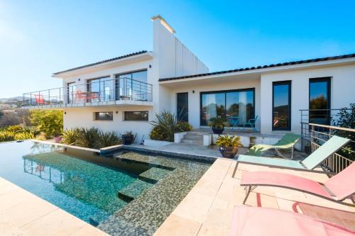 Villa Luxe Vue Mer Baie De Cannes