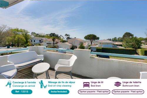 Villa pour 9 sur le Port de Taussat avec piscine