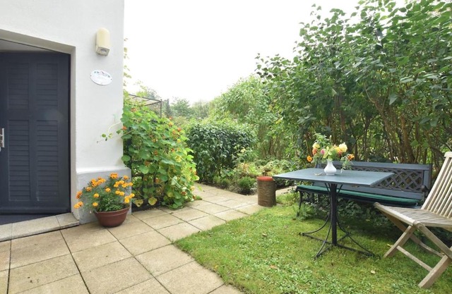 Villa with garden on the edge of the forest