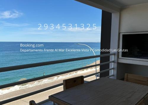 VISTA AL MAR Departamento Frente Al Mar Excelente Vista Y Comodidad Las Grutas
