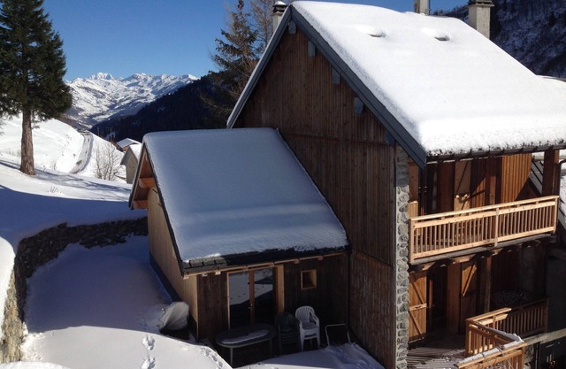 * Los balcones del chalet LAUZIERE vista MONTBLANC