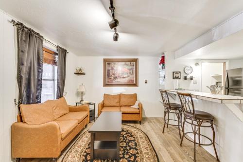 Walk to Angel Fire Resort Condo with Furnished Deck