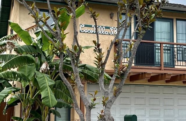 Cerca de caminar a E. PLAYA 2 habitaciones, 1 Ba @ CocoVillaSb Alquileres 30 / Ngt Minim., Limpio, Saf