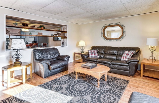 1 Block to Crystal Lake: Downtown Beulah Apt!