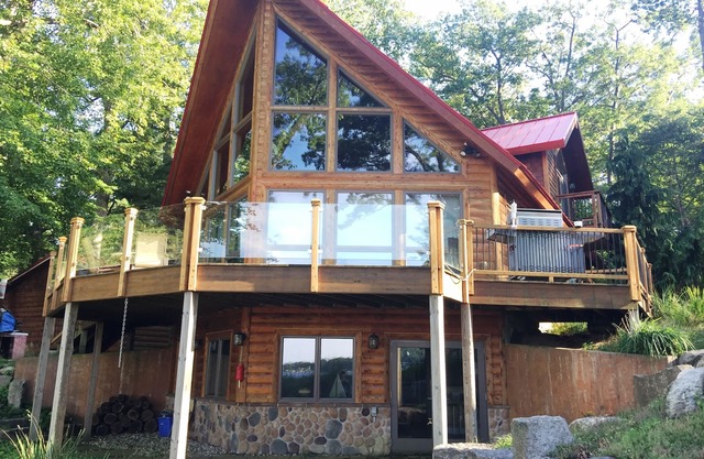 Casa de berros en el lago Pentwater