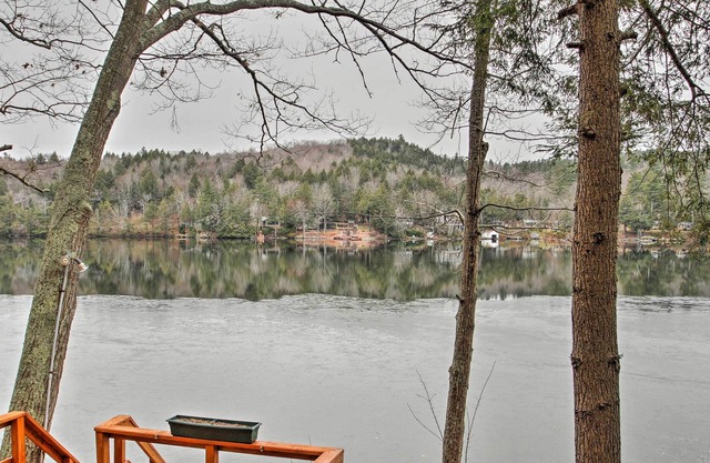 Frente al hogar en el lago Sunapee w / muelle privado!