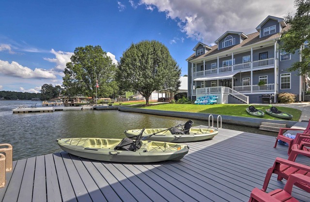Waterfront Home on Jackson Lake w/ Dock