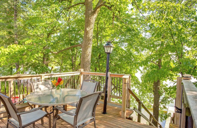 Waterfront Maple Lake Home w/ Dock & Kayaks!