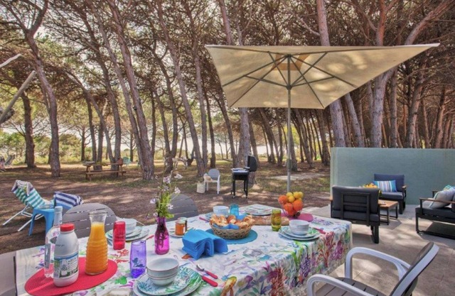 Waterfront paradise in the air-conditioned 3 épis Monte d'Oru gîte